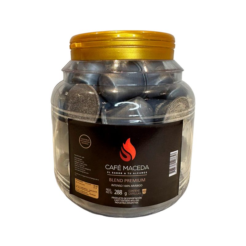 Café Blend Premium x 48 Capsulas. PET