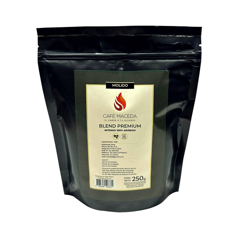 Café Molido Blend Premium x 250 Gr. DOYPACK