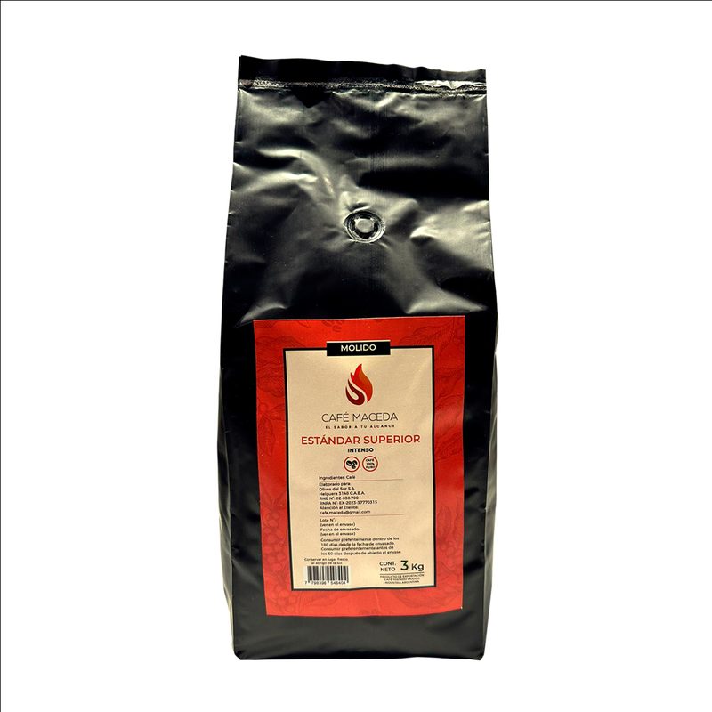 Café Molido Estándar Superior x 3.000 Gr. PACK