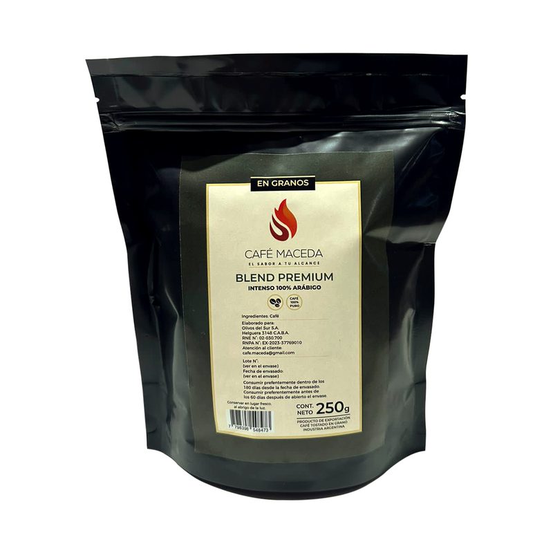 Café en Granos Blend Premium x 250 Gr. DOYPACK
