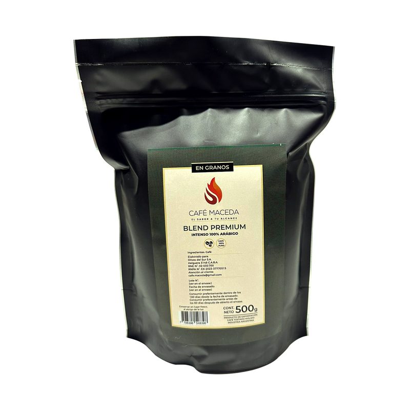 Café en Granos Blend Premium x 500 Gr. DOYPACK